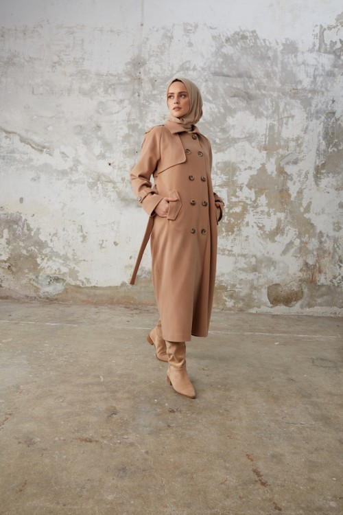 TRENCH KABAN CAMEL