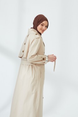 RETRO TRENCH BEJ 4