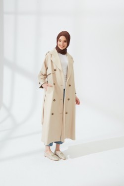 RETRO TRENCH BEJ 5